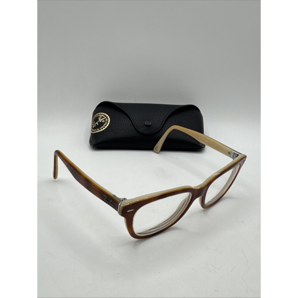 Ray Ban Eyeglasses Frames Only RB 5310 5237 51-17-145 Tortoise & Lavender w/Case